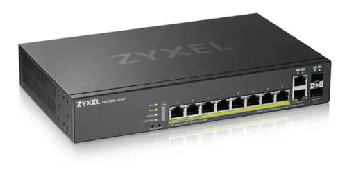 Switch ZyXEL GS2220-10HP-EU0101F, Gigabit, 10 Porturi, PoE