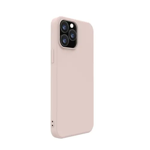 Husa Protectie SPate Lemontti  Silicon Soft Slim LHSSSI13PPS pentru iPhone 13 Pro (Roz)