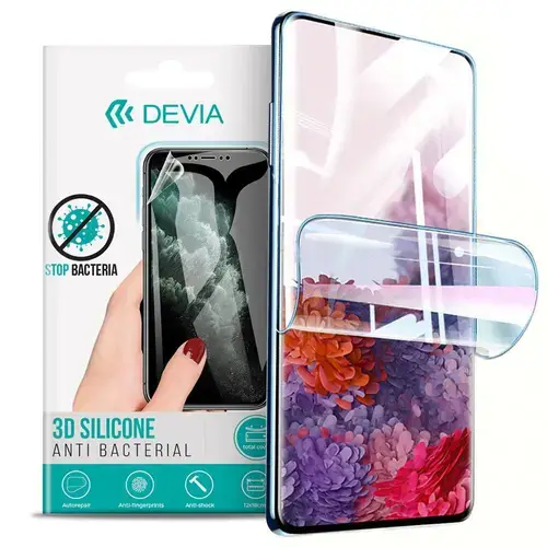 Folie Protectie Silicon Devia pentru Xiaomi Mi 11T (Transparent)