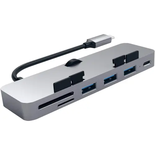 Docking station Satechi Aluminum TYPE-C CLAMP PRO, Space Grey