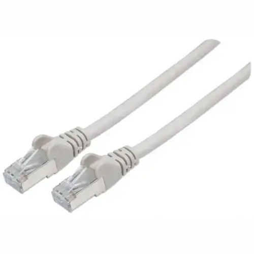 Cablu de retea plat , Logilink , Cat.6A U/UTP SlimLine , 1 m , alb