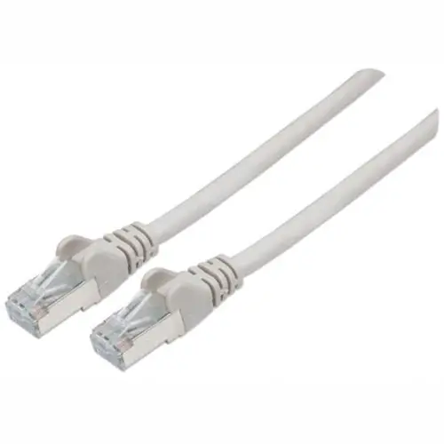 Cablu de retea plat , Logilink , Cat.6A U/UTP SlimLine , 1 m , alb