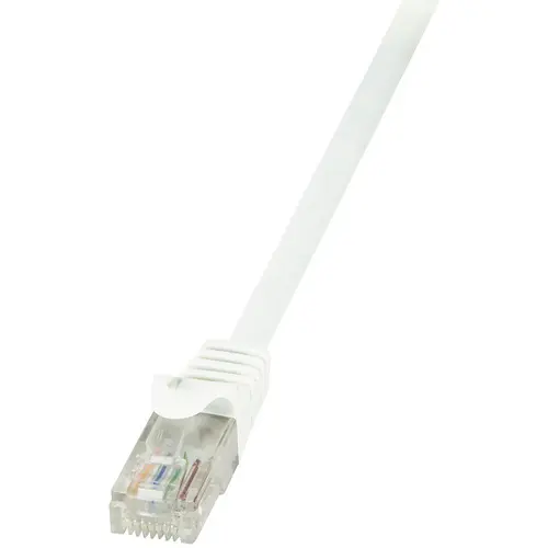 Cablu UTP LOGILINK Cat6, cupru-aluminiu, 5 m, alb, AWG24, CP2071U