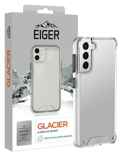Husa Protectie Spate Eiger EGCA00354, pentru Samsung Galaxy S22 (Transparent)