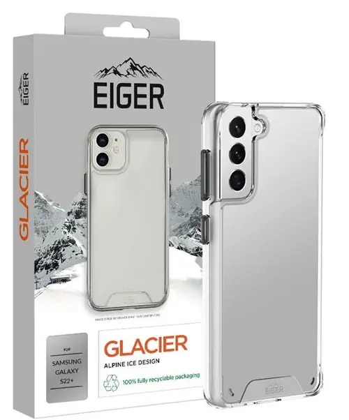Husa Protectie Spate Eiger EGCA00354, pentru Samsung Galaxy S22 (Transparent)