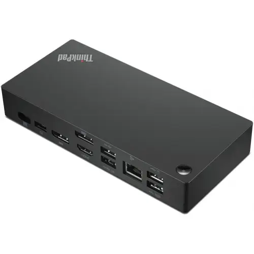 Docking Station Lenovo ThinkPad Universal USB-C, 100W, 4K (Negru)