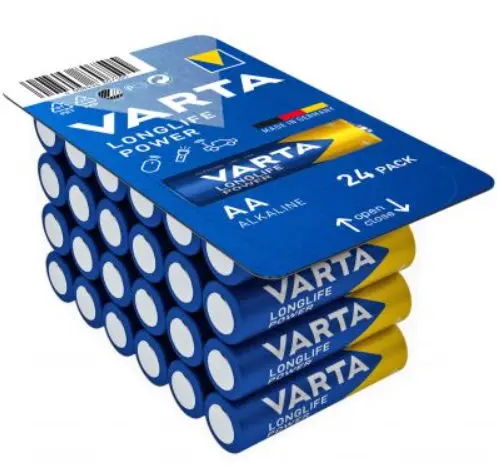 Set 24 baterii VARTA ALCALINA LR06 HIGH ENERGY