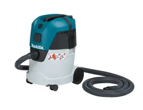 Aspirator umed/uscat Makita VC2512L, 1000 W, 3600 l/m, 21L (Albastru)