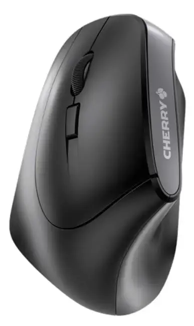 Mouse Wireless Ergonomic Cherry MW 4500, 1200 DPI (Negru)