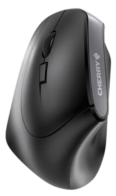 Mouse Wireless Ergonomic Cherry MW 4500, 1200 DPI (Negru)