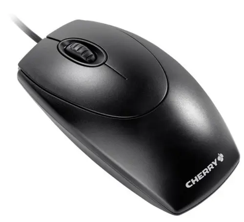 Mouse Optic Cherry WHEELMOUSE, 1000 DPI, USB (Negru)