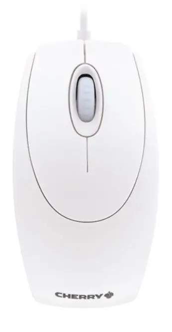 Mouse Optic Cherry WHEELMOUSE, 1000 DPI, USB (Alb)