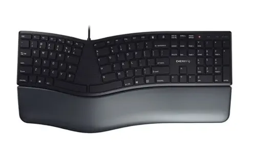 Tastatura Cherry KC 4500 ERGO, USB, Layout US (Negru)