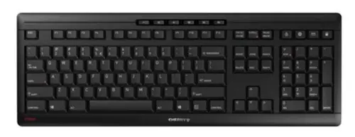 Tastatura Wireless Cherry STREAM, USB, Layout US International (Negru)