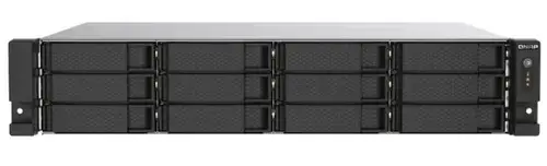 NAS QNAP TS-1273AU-RP-8G, 12 Bay-uri, Procesor AMD Ryzen™ Embedded V1500B quad-core 2.2 GHz, 8 GB DDR4