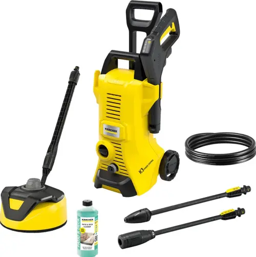 Aparat de spalat cu presiune Karcher K 3 Power Control Home T 5, 120 bari, 1600W (Negru/Galben)