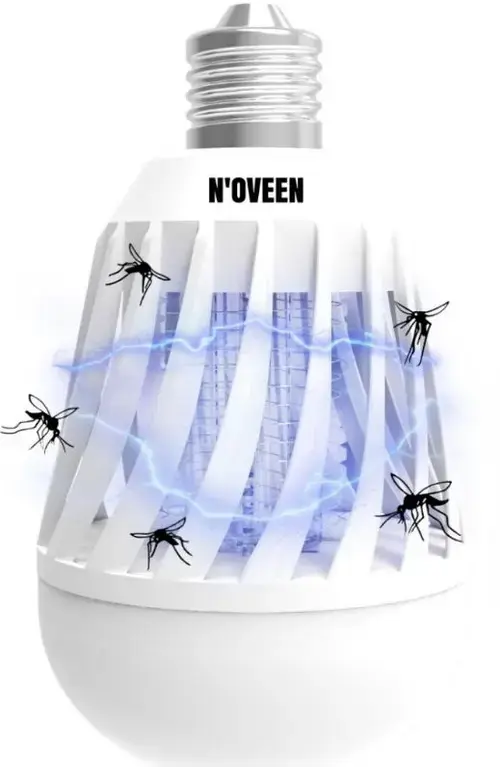 Bec LED anti-insecte Noveen IKN803 LED, Lampa UV, 6 W, 800 V (Alb)