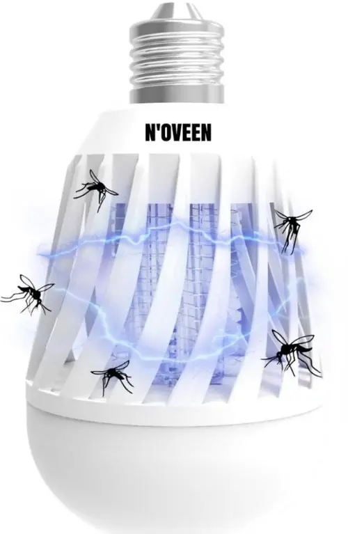 Bec LED anti-insecte Noveen IKN803 LED, Lampa UV, 6 W, 800 V (Alb)