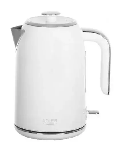 Fierbator de apa Adler AD 1341, 1.7 L, 2200 W (Alb)