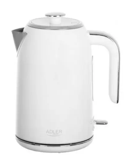 Fierbator de apa Adler AD 1341, 1.7 L, 2200 W (Alb)