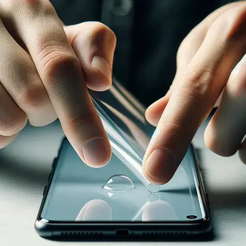 Serviciu montaj folie din silicon telefon