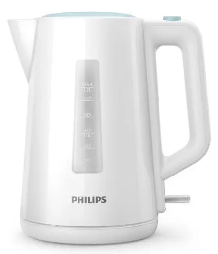 Fierbator de apa Philips HD9318/70, 1.7 L, 2200 W (Alb)
