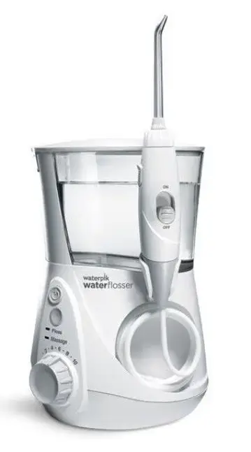 Irigator bucal Waterpik Aquarius WP-600, 400 ml/min (Alb)