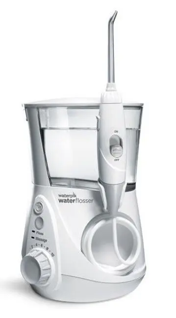 Irigator bucal Waterpik Aquarius WP-600, 400 ml/min (Alb)