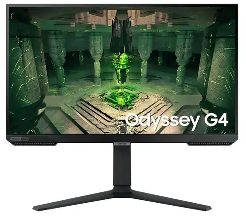Monitor Gaming IPS LED Samsung Odyssey G4 27inch S27BG400EUX, Full HD (1920 x 1080), HDMI, DisplayPort, AMD FreeSync, Nvidia G-Sync compatible, Pivot, 240Hz, 1 ms (Negru)
