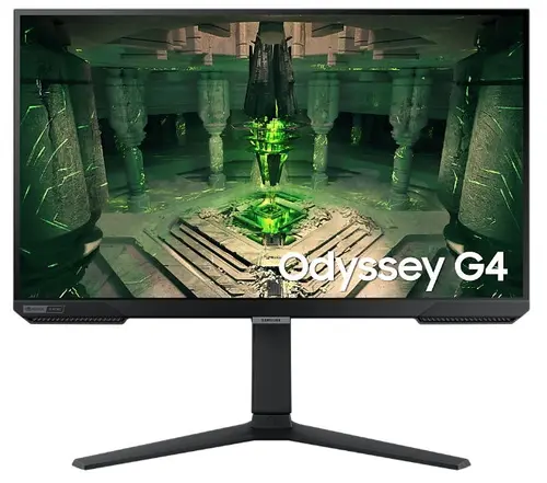 Monitor Gaming IPS LED Samsung Odyssey G4 27inch S27BG400EUX, Full HD (1920 x 1080), HDMI, DisplayPort, AMD FreeSync, Nvidia G-Sync compatible, Pivot, 240Hz, 1 ms (Negru)
