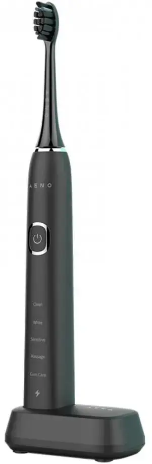 Periuta de dinti electrica AENO DB6, incarcare wireless, 46000 rpm, IPX7 (Negru)