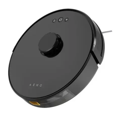 Aspirator robot AENO RC3S, Navigatie LiDar, wet & dry cleaning, 2500 Pa, 3000 mAh, recipient praf 600ml, recipient apa 350 ml, smart control AENO App, filtru HEPA (Negru)