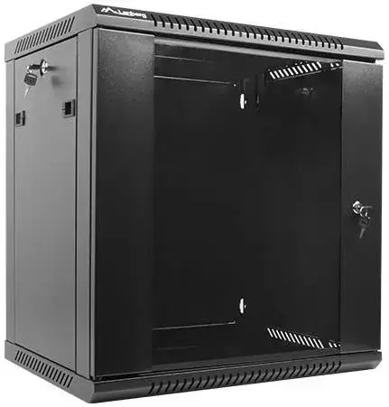 Cabinet metalic Lanberg WF01-6412-10B, 19inch, 9U, 650 x 450