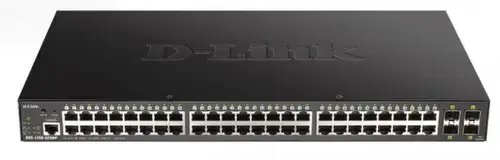 Switch D-Link DGS-1250-52XMP, Gigabit, 48 Porturi, PoE