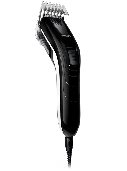 Aparat de tuns Philips QC 5115/15, 10 trepte (Negru)