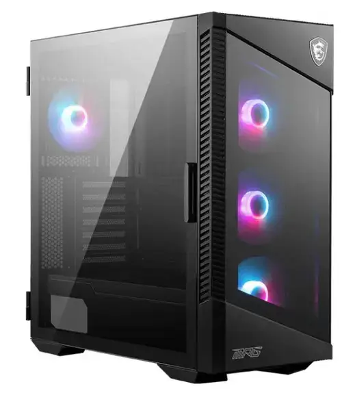 Carcasa MSI MPG VELOX 100R, MidTower, Tempered Glass (Negru)