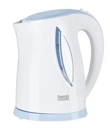 Fierbator de apa TEESA TSA1010, 2200W, 1.7l (Alb-Albastru)