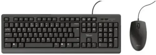 Kit Tastatura si Mouse Trust Primo, USB (Negru)