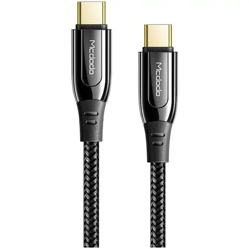 Cablu de date Mcdodo Super Charge Type-C la Type-C, 1.2m, 100W (Negru)