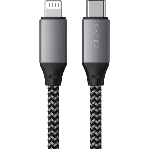 Cablu de încărcare Satechi USB-C / Lightning, 25cm, MFI