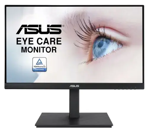 Monitor IPS LED ASUS 21.5inch VA229QSB, Full HD (1920 x 1080), VGA, HDMI, DisplayPort, AMD FreeSync, Pivot, Boxe (Negru)