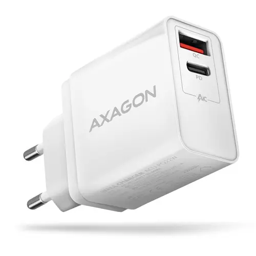 Incarcator retea Axagon ACU-PQ22W, USB Tip-C, 22W (Alb)