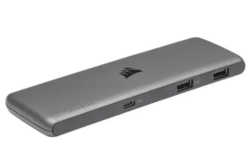 Hub USB Corsair USB100 7-Port USB-C/USB-A (Gri)