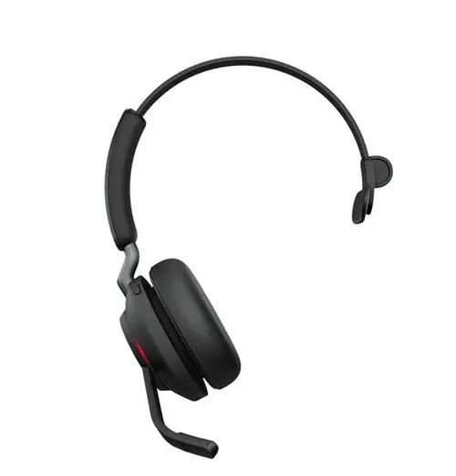 Casti cu microfon Jabra Evolve2 65 UC Mono, USB (Negru)
