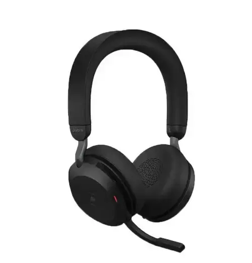 Casti cu microfon Jabra Evolve2 UC Stereo, Noise-Cancelling (Negru)