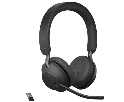 Casti cu microfon Jabra Evolve2 65 UC Stereo, Bluetooth, USB (Negru)