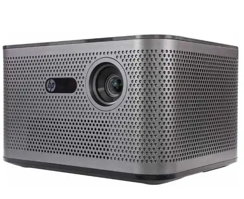 Videoproiector HP MP2000 PRO, DLP, Full HD (1920 x 1080), HDMI, USB, Bluetooth, 2000 lumeni, Difuzor 10W (Negru)