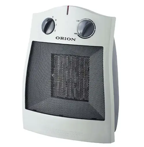 Aeroterma ceramica Orion OCH-401, 1500 W, Termostat ajustabil, Protectie supra-incalzire (Alb/Negru)