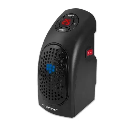 Aeroterma ceramica Esperanza EHH007 (Negru)