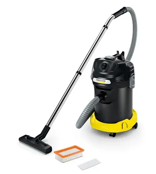 Aspirator pentru cenusa Karcher AD 4 Premium 1.629-731.0, 600 W, 17 L (Negru/Galben)
